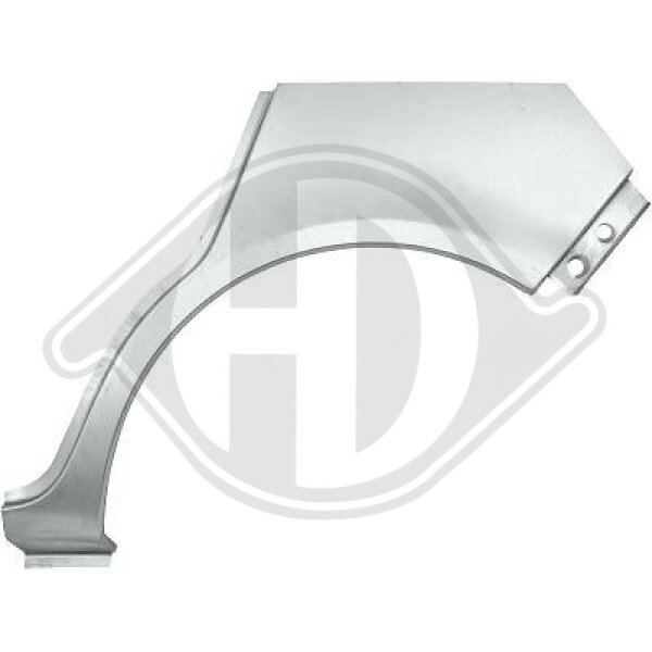 Seitenwand hinten links für OPEL CORSA D (S07)