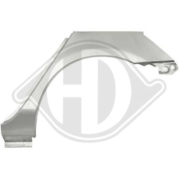 Seitenwand hinten links für MAZDA 3 Stufenheck (BK)