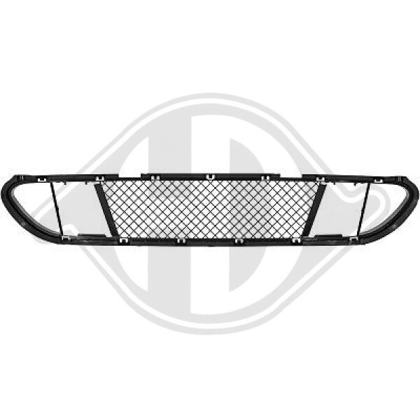 Lüftungsgitter, Stoßfänger mitte,vorne für BMW 5 (E60)