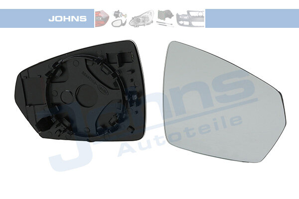 Spiegelglas, Außenspiegel rechts für VW POLO VI (AW1, BZ1, AE1)