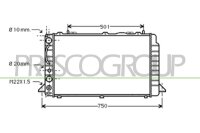 Kühler, Motorkühlung für AUDI COUPE B3...