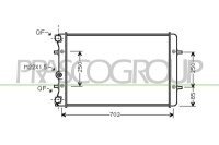 Kühler, Motorkühlung für AUDI A3 (8L1)