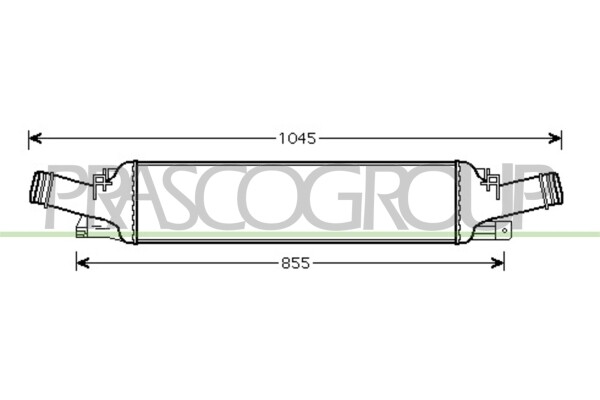 Ladeluftkühler für AUDI A6 C7 (4G2, 4GC)