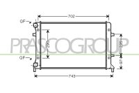 Kühler, Motorkühlung für VW PASSAT B7 (362)
