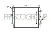 Kühler, Motorkühlung für VW PASSAT B7 (362)