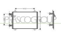Kondensator, Klimaanlage für AUDI A2 (8Z0)