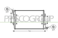 K&uuml;hler, Motork&uuml;hlung f&uuml;r VW CADDY III Kasten/Gro&szlig;raumlimousine (2KA, 2KH, 2CA, 2CH)