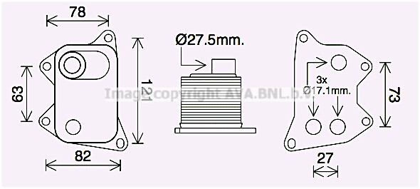 Ölkühler, Motoröl für AUDI A5 Sportback (8TA)