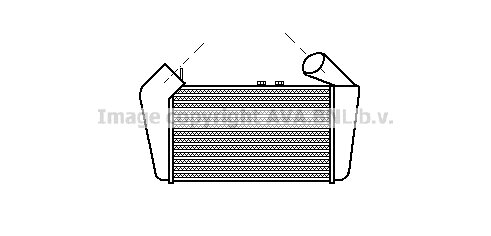 Ladeluftkühler für AUDI 80 B3 Stufenheck (893, 894, 8A2)