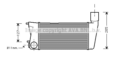 Ladeluftkühler für AUDI 100 C3 Stufenheck (443, 444)