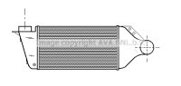 Ladeluftkühler für AUDI COUPE B3 (89, 8B3)