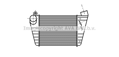 Ladeluftkühler für AUDI A3 (8L1)