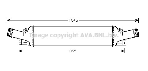 Ladeluftkühler für AUDI A6 C7 (4G2, 4GC)