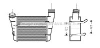 Ladeluftkühler für AUDI A4 B6 (8E2)