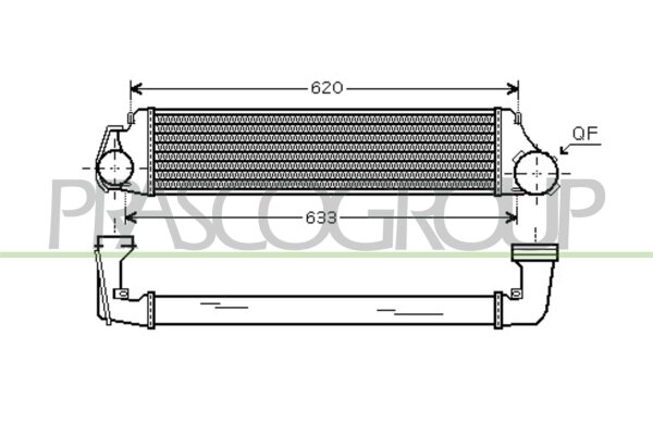 Ladeluftkühler für BMW 3 (E46)