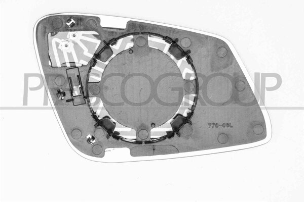 Spiegelglas, Außenspiegel links für BMW 3 (F30, F80)