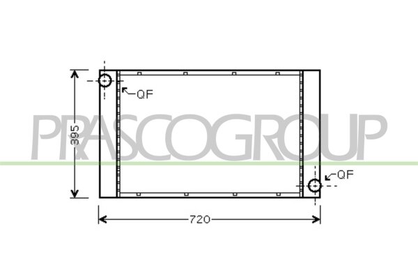Kühler, Motorkühlung für BMW 5 (E60)