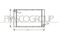Kühler, Motorkühlung für BMW 5 (E60)