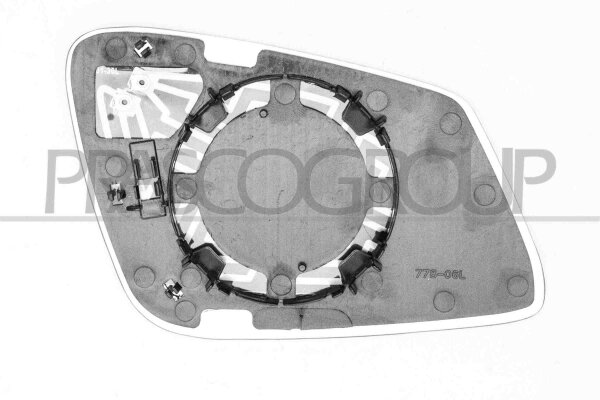 Spiegelglas, Außenspiegel links für BMW 1 (F20)