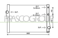 Kühler, Motorkühlung für BMW X5 (E70)
