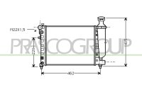 Kühler, Motorkühlung für PEUGEOT 106 I (1A, 1C)