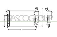 Kühler, Motorkühlung für CITROËN SAXO (S0, S1)