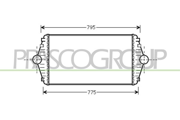 Ladeluftkühler für PEUGEOT 806 (221)