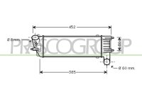Ladeluftkühler für PEUGEOT 406 (8B)