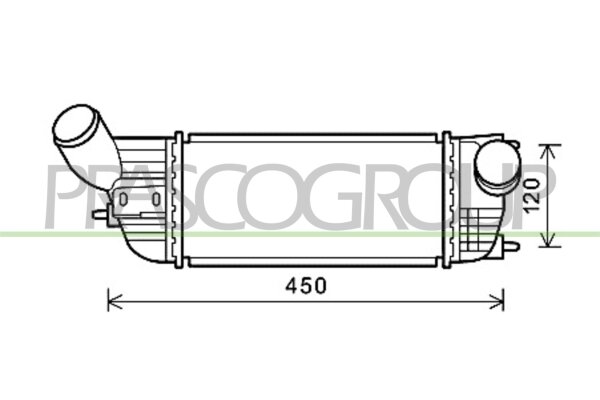Ladeluftkühler für PEUGEOT 508 I (8D_)