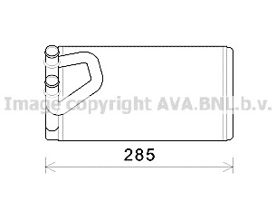 Wärmetauscher, Innenraumheizung für NISSAN NP300 PICKUP (D22)