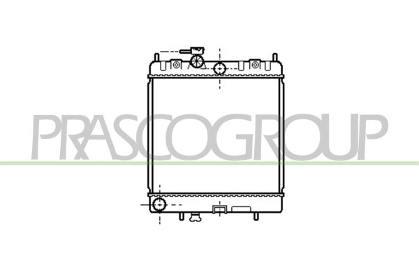 Kühler, Motorkühlung für NISSAN MICRA II (K11)