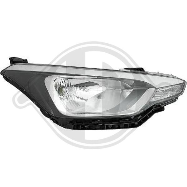 Hauptscheinwerfer rechts für HYUNDAI i20 II (GB, IB)