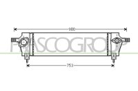 Ladeluftk&uuml;hler f&uuml;r NISSAN QASHQAI / QASHQAI +2 I (J10, NJ10, JJ10E)