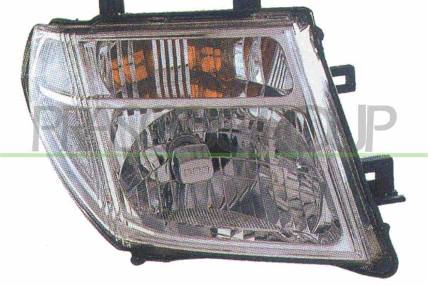Hauptscheinwerfer rechts für NISSAN NAVARA NP300 (D40)