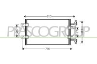 Kondensator, Klimaanlage für RENAULT TRAFIC II Bus (JL)
