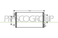 Kondensator, Klimaanlage vorne für OPEL MOVANO A...