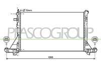 Kühler, Motorkühlung für VAUXHALL MOVANO...