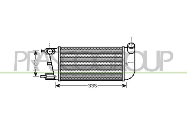 Ladeluftkühler für FIAT 500 (312_)