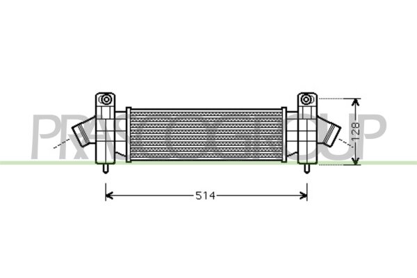 Ladeluftkühler für FORD MONDEO III Turnier (BWY)