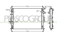 Kühler, Motorkühlung für FORD GRAND C-MAX...