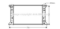 Kühler, Motorkühlung für FORD TRANSIT Bus...