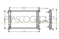 Kühler, Motorkühlung für FORD FOCUS I...