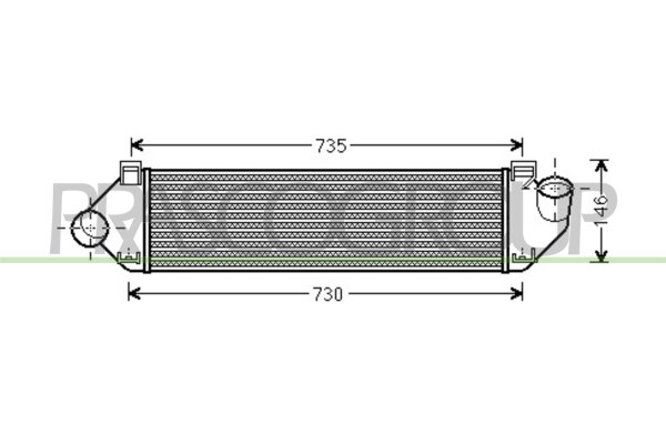 Ladeluftkühler für FORD GRAND C-MAX (DXA/CB7, DXA/CEU)