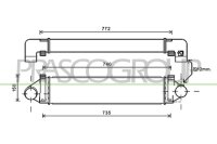 Ladeluftk&uuml;hler f&uuml;r LAND ROVER FREELANDER 2 (L359)