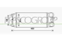 Ladeluftkühler für FORD FIESTA VI Van