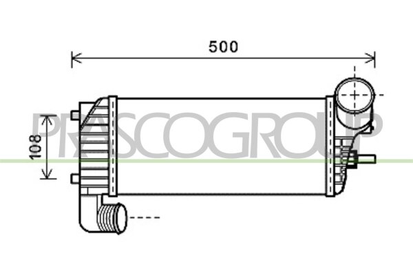 Ladeluftkühler für FORD FOCUS III Stufenheck