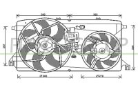 Lüfter, Motorkühlung für FORD TRANSIT...