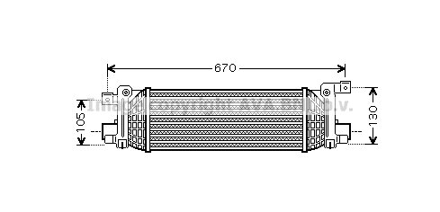 Ladeluftkühler für FORD FIESTA V (JH_, JD_)