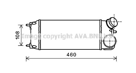 Ladeluftkühler für FORD FIESTA VI (CB1, CCN)