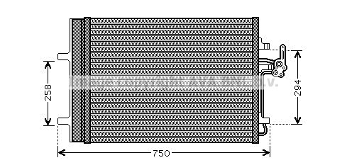 Kondensator, Klimaanlage für LAND ROVER FREELANDER 2 (L359)